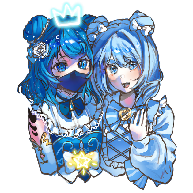 An illustration of Ukiyo and Kyo